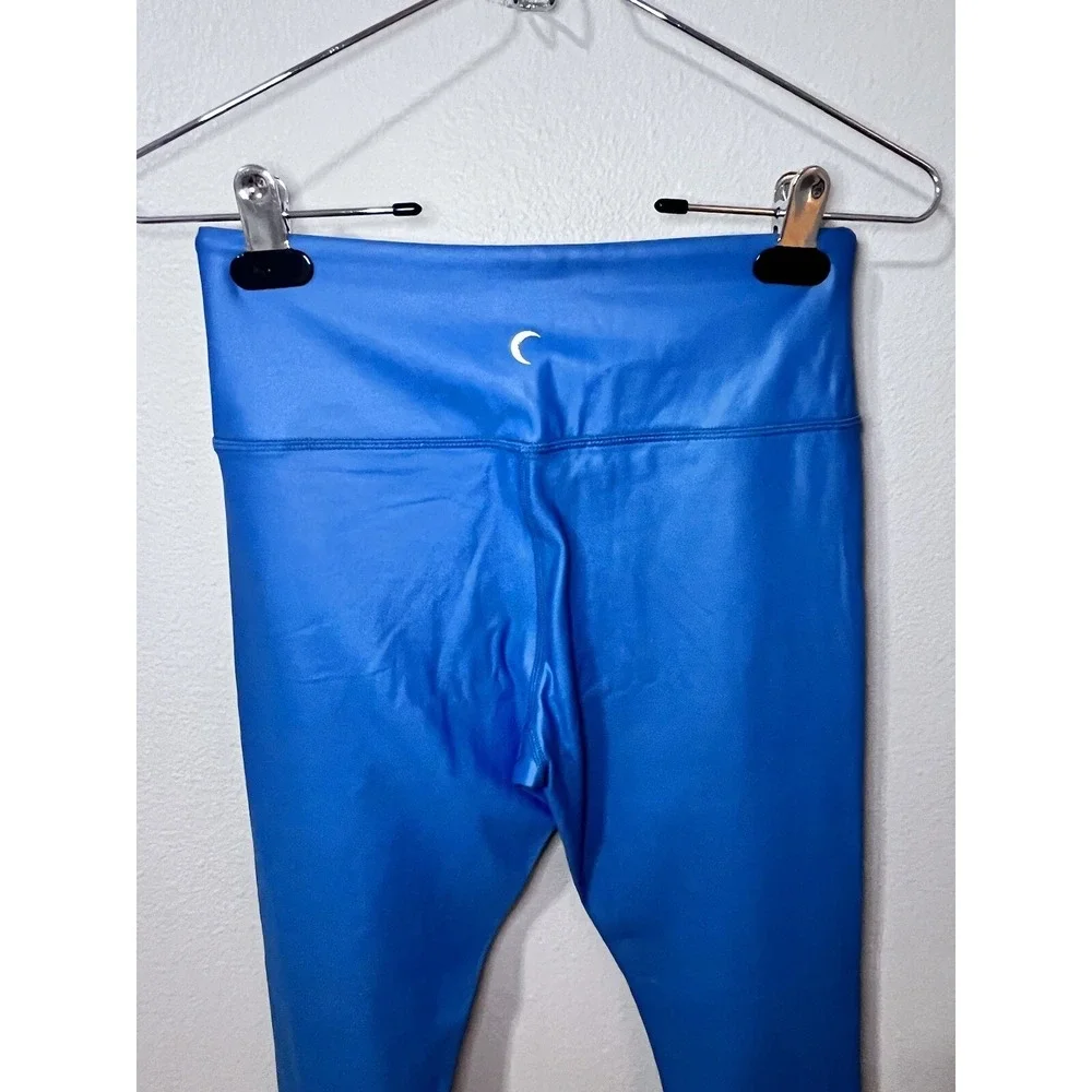 Zyia Active Ocean Metallic Light N Tight Hi Rise Leggings 7/8 Size 6-8‎ NWT